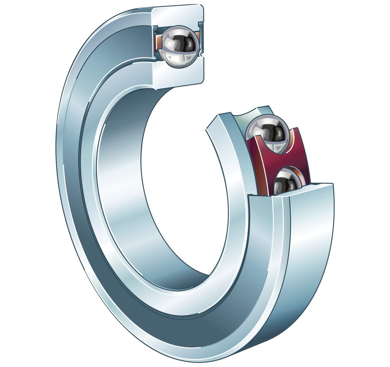 Ložiska vysoce přesná (vřetenová)